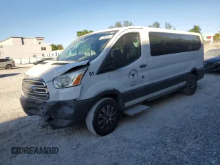2017 Ford Transit XL with VIN 1FBZX2YM4HKA57487, listed as a Copart auction lot 81562164 with 204,791 mi miles and Salvage Title. Bid and sale history available at DreamBid. Image 1.