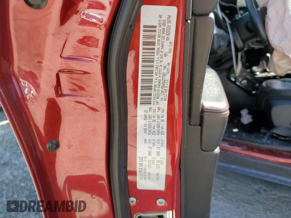 2016 Jeep Cherokee Trailhawk with VIN 1C4PJMBS0GW277367, listed as a Copart auction lot 49656155 with Not Provided miles and Salvage Title. Bid and sale history available at DreamBid. Image 14.