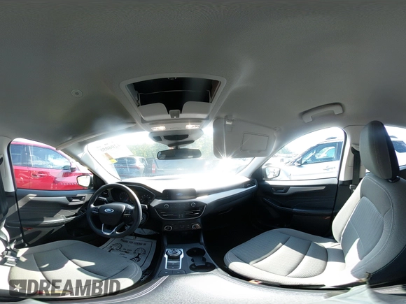 2022 Ford Escape S with VIN 1FMCU0F65NUA27557, listed as a IAAI auction lot 42060587 with 33,607 mi miles and . Bid and sale history available at DreamBid. Image 19.