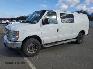 2008 Ford Econoline Cargo Commercial with VIN 1FTNE24W28DA86790, listed as a Copart auction lot 45368045 with 85,375 mi miles and Clean title. Bid and sale history available at DreamBid. Image 1.