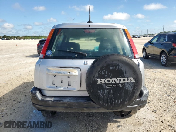 2000 Honda CR-V LX with VIN JHLRD2841YC010239, listed as a Copart auction lot 69995684 with 188,885 mi miles and Salvage Title. Bid and sale history available at carsss.com. Image 6.