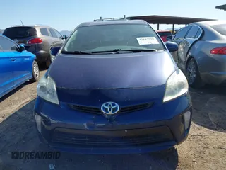 2012 Toyota Prius One with VIN JTDKN3DU6C1508691, listed as a IAAI auction lot 42137990 with 271,382 mi miles. Bid and sale history available at carsss.com. Image 6.