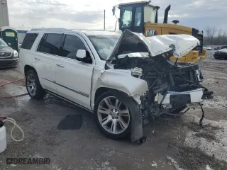2015 Cadillac Escalade Premium with VIN 1GYS3NKJXFR569889, listed as a Copart auction lot 43554335 with 0 mi miles and Non Repairable. Bid and sale history available at carsss.com. Image 4.