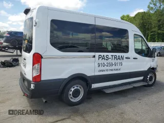 2022 Ford Transit Passenger XL z VIN 1FDZK1C85NKA69802, wystawiony jako Copart lot #56595895 z przebiegiem 67 239 mil mil oraz Szkoda całkowita • Salvage title. Historia ofert i sprzedaży dostępna na DreamBid. Obrazek 3.
