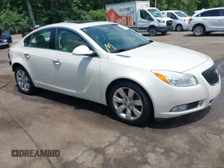 2012 Buick Regal Turbo Premium 1 with VIN 2G4GS5EV1C9199320, listed as a IAAI auction lot 42476564 with 128,581 mi miles and . Bid and sale history available at DreamBid. Image 1.