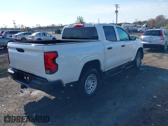 2023 Chevrolet Colorado 2WD Work Truck z VIN 1GCPSBEK8P1201275, wystawiony jako IAAI lot #40877600 z przebiegiem 20 053 mil mil oraz . Historia ofert i sprzedaży dostępna na DreamBid. Obrazek 4.