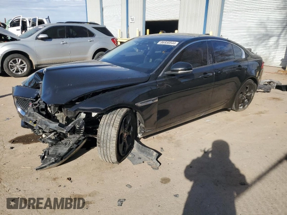 2017 Jaguar XE 25t with VIN SAJAR4BG3HA948489, listed as a Copart auction lot 86930544 with 68,674 mi miles and Salvage Title. Bid and sale history available at DreamBid. Image 1.