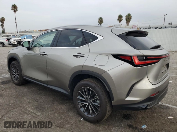 2024 Lexus NX with VIN 2T2AGCEZ4RC047183, listed as a Copart auction lot 72563184 with 8,111 mi miles and Salvage Title. Bid and sale history available at carsss.com. Image 2.