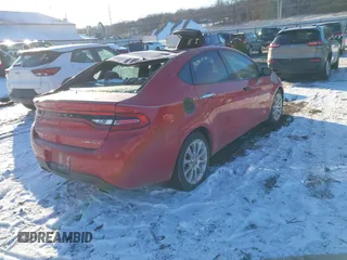 2013 Dodge Dart Limited with VIN 1C3CDFCAXDD715136, listed as a IAAI auction lot 41250744 with 158,431 mi miles. Bid and sale history available at carsss.com. Image 4.