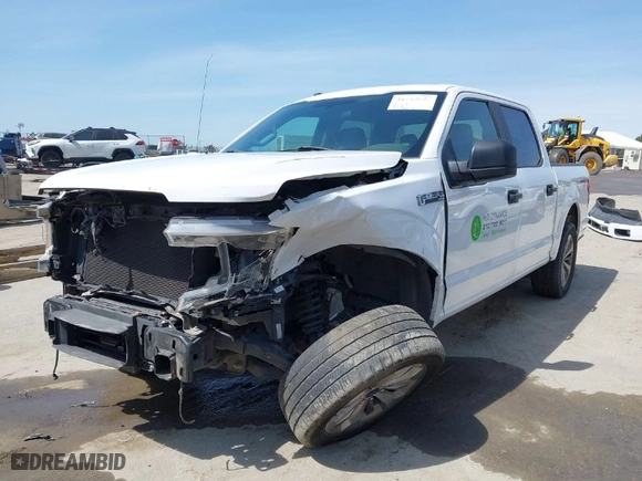 2018 Ford F-150 XL with VIN 1FTEW1CP2JKF59249, listed as a IAAI auction lot 41749997 with 122,020 mi miles. Bid and sale history available at carsss.com. Image 2.