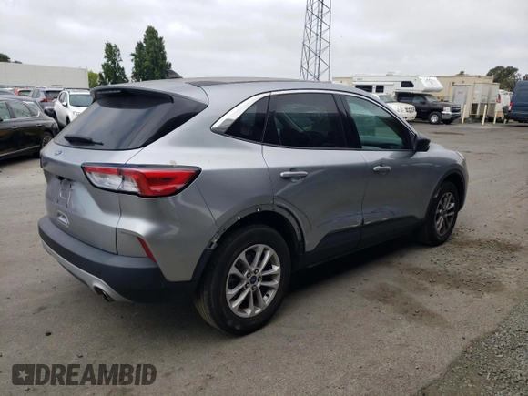 2022 Ford Escape SE with VIN 1FMCU0G63NUA69580, listed as a Copart auction lot 60127375 with 61,556 mi miles and Salvage title. Bid and sale history available at DreamBid. Image 3.