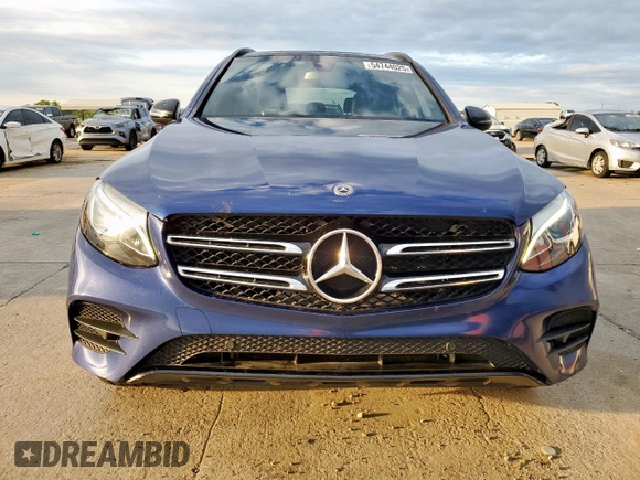 2019 Mercedes-Benz GLC 300 with VIN WDC0G4JB5KF562506, listed as a Copart auction lot 54744025 with 53,857 mi miles and Clean title. Bid and sale history available at DreamBid. Image 5.