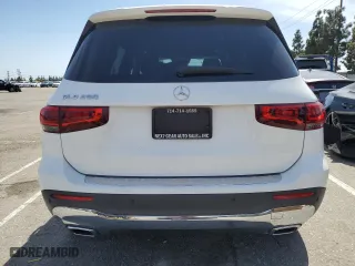 2020 Mercedes-Benz GLB with VIN W1N4M4GB1LW034303, listed as a Copart auction lot 49354325 with 43,274 mi miles and Salvage Title. Bid and sale history available at carsss.com. Image 6.