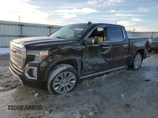 2022 GMC Sierra 1500 Limited Denali with VIN 1GTU9FEL6NZ233459, listed as a Copart auction lot 88105615 with 0 mi miles and Salvage Title. Bid and sale history available at carsss.com. Image 1.