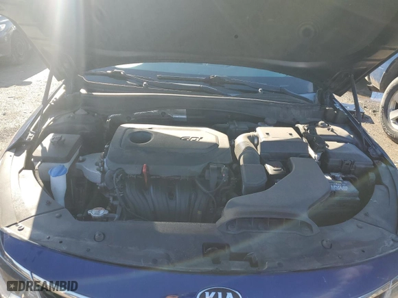 2017 Kia Optima LX with VIN 5XXGT4L3XHG146435, listed as a Copart auction lot 82684044 with 124,468 mi miles and Non Repairable. Bid and sale history available at carsss.com. Image 11.