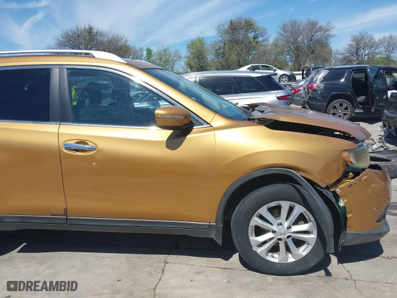 2015 Nissan Rogue S with VIN KNMAT2MT6FP510526, listed as a IAAI auction lot 41779947 with 99,132 mi miles. Bid and sale history available at carsss.com. Image 17.