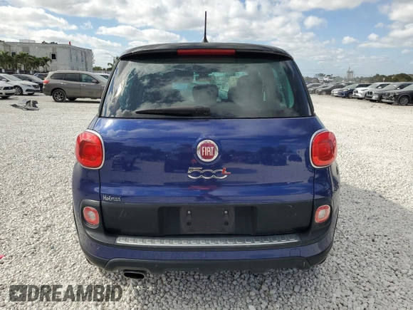 2015 FIAT 500L Urbana Trekking with VIN ZFBCFADH5FZ032080, listed as a Copart auction lot 88035415 with 88,082 mi miles and Salvage Title. Bid and sale history available at DreamBid. Image 6.