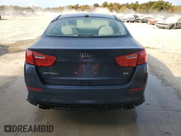 2015 Kia Optima LX with VIN 5XXGM4A75FG370163, listed as a Copart auction lot 76329974 with 106,273 mi miles and Clean Title. Bid and sale history available at carsss.com. Image 6.