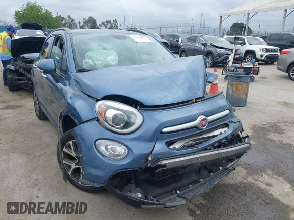 2017 FIAT 500X Urbana Edition with VIN ZFBCFXCB0HP616479, listed as a IAAI auction lot 42055424 with 72,516 mi miles and . Bid and sale history available at DreamBid. Image 1.