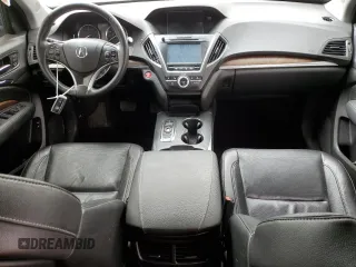 2020 Acura MDX w/Technology Pkg with VIN 5J8YD3H57LL004561, listed as a Copart auction lot 49437885 with 43,334 mi miles and Salvage Title. Bid and sale history available at carsss.com. Image 8.