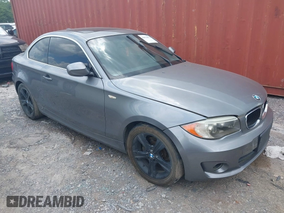 2012 BMW 1 Series 128i with VIN WBAUP9C56CVL90938, listed as a IAAI auction lot 42576072 with 135,234 mi miles and . Bid and sale history available at DreamBid. Image 1.