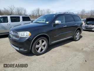 2011 Dodge Durango Citadel with VIN 1D4SE5GT9BC695347, listed as a Copart auction lot 51534735 with 183,025 mi miles and Clean Title. Bid and sale history available at carsss.com. Image 1.