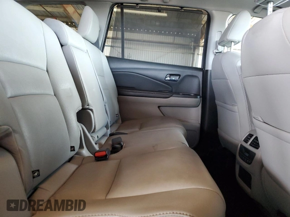 2021 Honda Pilot EX-L with VIN 5FNYF6H5XMB088745, listed as a Copart auction lot 52073635 with 49,181 mi miles and Salvage title. Bid and sale history available at DreamBid. Image 11.