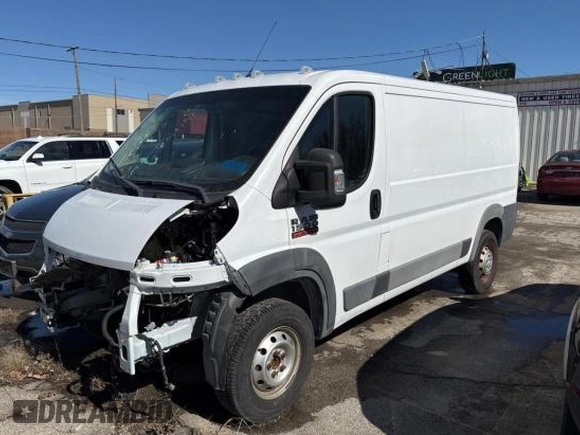 2016 Ram ProMaster Cargo with VIN 3C6TRVAG2GE104266, listed as a Copart auction lot 47607255 with Not Provided miles and Clean Title. Bid and sale history available at DreamBid. Image 2.