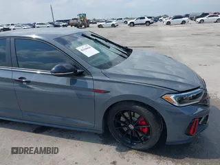 2024 Volkswagen Jetta GLI 40th Anniversary Edition with VIN 3VW9T7BUXRM021579, listed as a IAAI auction lot 42166630 with 24,690 mi miles and . Bid and sale history available at DreamBid. Image 19.
