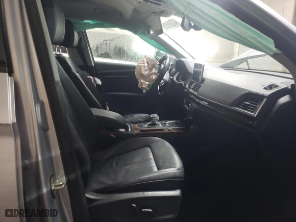 2018 Audi Q5 Premium with VIN WA1ANAFY8J2193197, listed as a Copart auction lot 47289895 with 76,156 mi miles and Salvage Title. Bid and sale history available at carsss.com. Image 7.