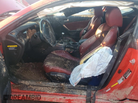 2013 Hyundai Genesis Coupe R-Spec with VIN KMHHT6KD5DU081763, listed as a Copart auction lot 41408905 with Not provided miles and Salvage title. Bid and sale history available at DreamBid. Image 7.