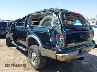 2005 Ford Excursion Eddie Bauer with VIN 1FMSU45P95ED47066, listed as a IAAI auction lot 41897867 with 171,969 mi miles and . Bid and sale history available at DreamBid. Image 3.
