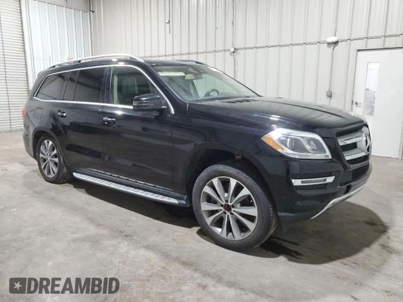2015 Mercedes-Benz GL with VIN 4JGDF6EE3FA455723, listed as a Copart auction lot 51330124 with 152,457 mi miles. Bid and sale history available at carsss.com. Image 4.