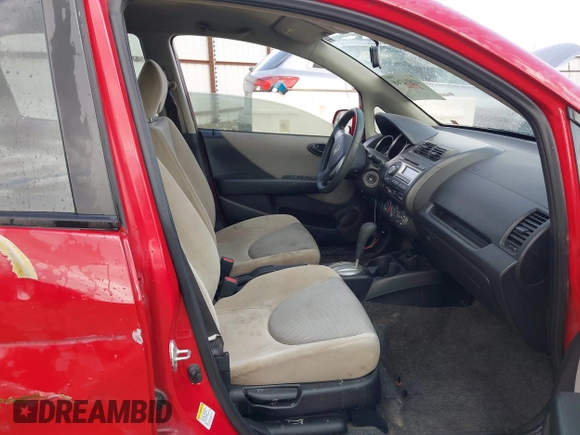 2007 Honda Fit with VIN JHMGD38407S052558, listed as a IAAI auction lot 41814768 with 163,024 mi miles. Bid and sale history available at carsss.com. Image 5.