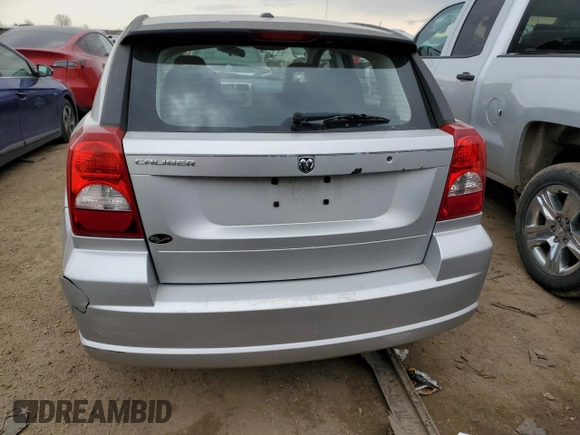 2008 Dodge Caliber SE with VIN 1B3HB28B18D578614, listed as a Copart auction lot 49223565 with 148,873 mi miles and Salvage Title. Bid and sale history available at carsss.com. Image 6.