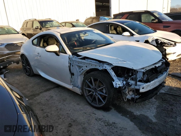 2022 Subaru BRZ Limited with VIN JF1ZDBE19N9701721, listed as a Copart auction lot 87068074 with 26,798 mi miles and Salvage title. Bid and sale history available at DreamBid. Image 4.