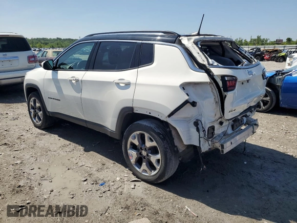 2021 Jeep Compass Limited с VIN 3C4NJDCB2MT506624, выставлен на аукционе Copart как лот 55337665 с пробегом Не указан миль и Списание • Salvage title. История ставок и продаж доступна на DreamBid. Изображение 2.