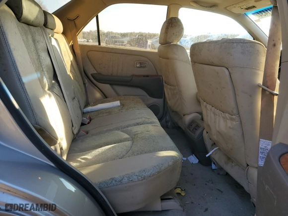 2002 Lexus RX 300 with VIN JTJGF10U020146503, listed as a Copart auction lot 85941434 with 202,545 mi miles and Salvage Title. Bid and sale history available at carsss.com. Image 11.