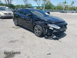 2020 Nissan Maxima SL z VIN 1N4AA6DV2LC385127, wystawiony jako IAAI lot #42319546 z przebiegiem 37 508 mil mil oraz . Historia ofert i sprzedaży dostępna na DreamBid. Obrazek 1.