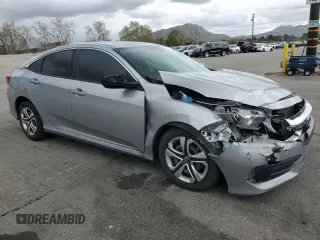 2018 Honda Civic LX with VIN 2HGFC2F56JH586783, listed as a Copart auction lot 48213265 with 103,574 mi miles and Salvage Title. Bid and sale history available at DreamBid. Image 4.