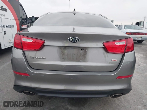 2015 Kia Optima LX with VIN 5XXGM4A75FG507392, listed as a IAAI auction lot 41889228 with 133,460 mi miles. Bid and sale history available at carsss.com. Image 17.
