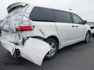 2017 Toyota Sienna L z VIN 5TDZZ3DC2HS800102, wystawiony jako IAAI lot #42151872 z przebiegiem 182 675 mil mil oraz . Historia ofert i sprzedaży dostępna na DreamBid. Obrazek 4.