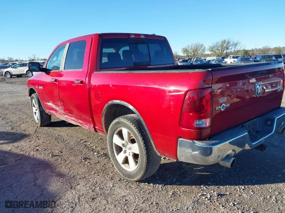2009 Dodge Ram 1500 SLT with VIN 1D3HV13T99S718137, listed as a IAAI auction lot 40863172 with 159,564 mi miles. Bid and sale history available at carsss.com. Image 3.