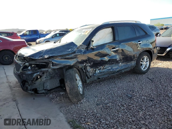 2013 Kia Sorento LX with VIN 5XYKT3A68DG328559, listed as a Copart auction lot 55668435 with 153,536 mi miles and Clean Title. Bid and sale history available at DreamBid. Image 1.