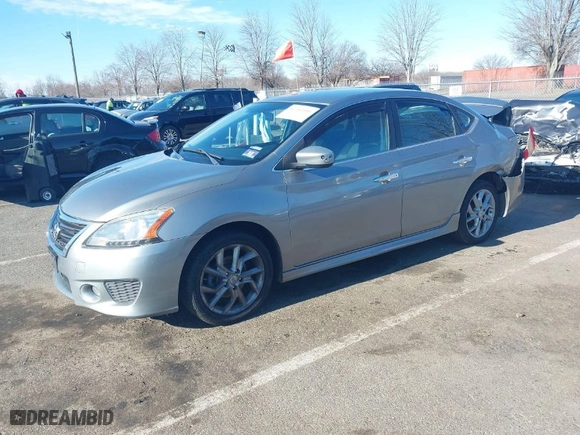 2013 Nissan Sentra SV with VIN 3N1AB7APXDL665731, listed as a IAAI auction lot 41740399 with 148,350 mi miles. Bid and sale history available at carsss.com. Image 2.
