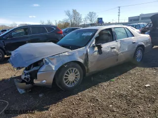 2003 Cadillac DeVille DHS with VIN 1G6KE57Y43U267581, listed as a Copart auction lot 81783904 with 0 mi miles and Salvage Title. Bid and sale history available at carsss.com. Image 1.