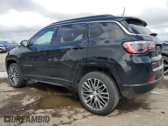 2023 Jeep Compass Limited with VIN 3C4NJDCN7PT519867, listed as a Copart auction lot 55851305 with 18,058 mi miles and Salvage title. Bid and sale history available at DreamBid. Image 2.