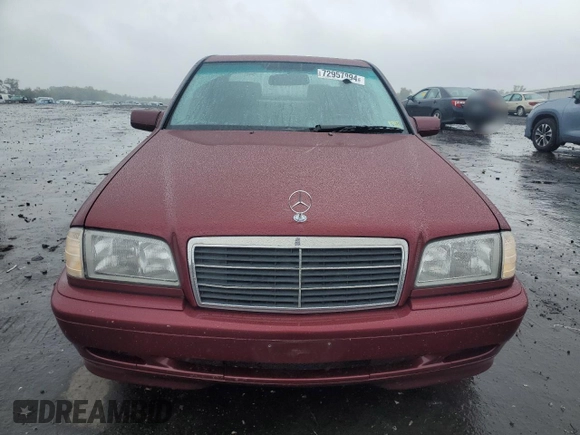 1999 Mercedes-Benz C 230/260/280/320 with VIN WDBHA24G0XA714409, listed as a Copart auction lot 72957094 with 207,439 mi miles and Salvage Title. Bid and sale history available at carsss.com. Image 5.