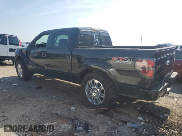 2012 Ford F-150 XL with VIN 1FTFW1ET0CFB06984, listed as a Copart auction lot 61338755 with 204,847 mi miles and Salvage title. Bid and sale history available at DreamBid. Image 2.