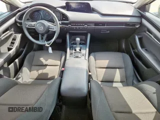 2020 Mazda 3 with VIN 3MZBPABL1LM127551, listed as a Copart auction lot 59587255 with 77,261 mi miles and Salvage title. Bid and sale history available at DreamBid. Image 8.